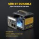 71KDIuH5geL._AC_SL1500_.jpg VTOMAN Jump 600X Portable Electric Station 600W - 299Wh Portable Electric Generator LiFePO4 Battery Generator, Dual PD 60W Typ-C Out
