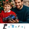 Great-JUNAMT Voiture telecommandee RC Voitures 1:16 Tout-Terrain Monster Truck Phares a LED, Jouet de Voiture RC 20 kmh Cadeau pour