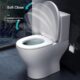 Siège de toilette Soft-Close universel ovale démontable