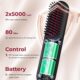 CARER SPARK Brosse Lissante Sans Fil 10000mAh Fer a Lisser avec Millions d'Ions Negatif, Autonomie de 80min Chauffage Rapide en 30s