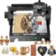 Acmer S1 Graveur Laser, DeCoupeuse Et Graveuse Laser Haute PreCision 2500 MW, Surface De Travail Portable 130 X 130 MM Convient Au B
