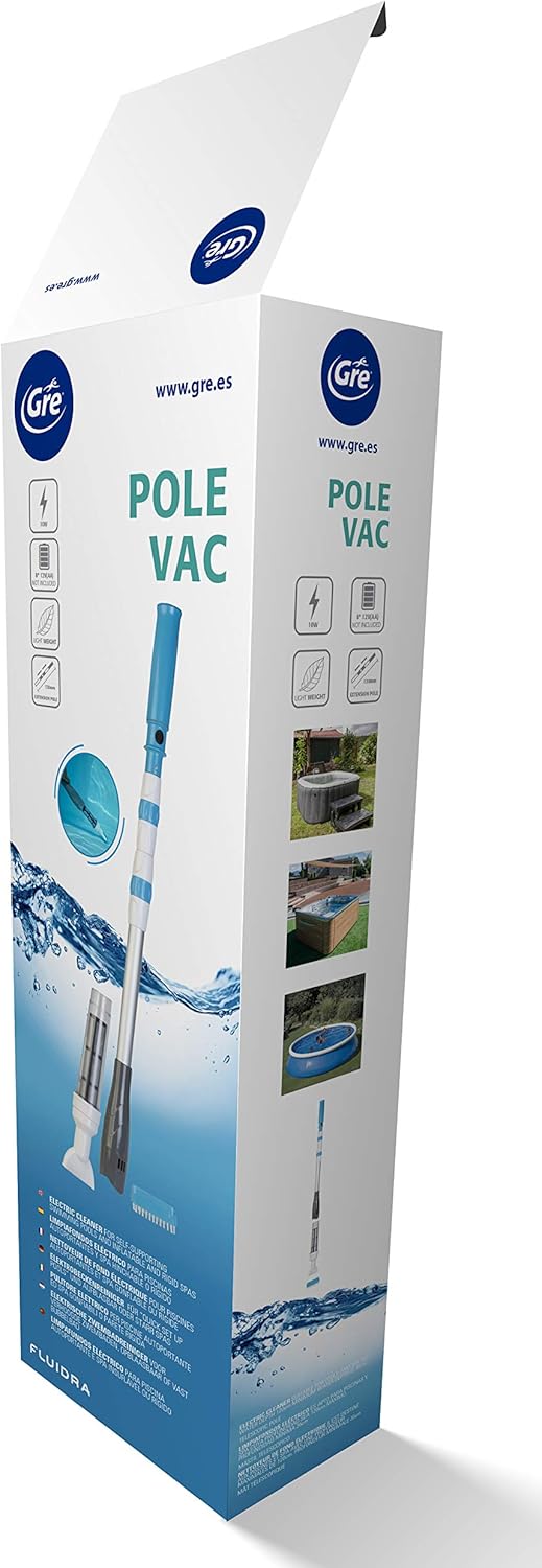 Gre ABS3 Battery Bottom Cleaner with Telescopic Handle