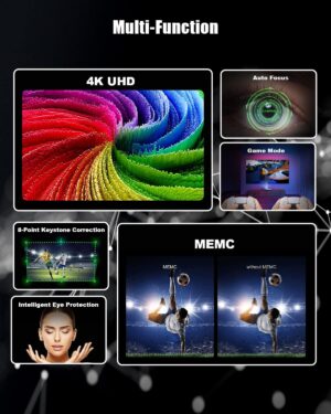 CASIRIS A6 Ultra Triple Laser 2200 ANSI Lumen, 4K UHD HDR10 Android TV