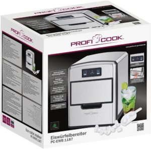 Bac à glaçons ProfiCook PC-EWB 1187 inox 3 tailles