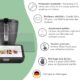 Wundermix - WunderScreen Verre Hybride TM7 Protection decran pour Thermomix TM7 Film protecteur contre les fissures et les ray