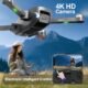 Drone caméra 4K quadcoptère 2 caméras moteur sans brosse FPV
