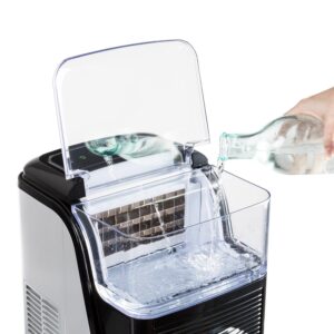 Machine à glaçons transparents 15 kg/jour, réservoir 2,5 L