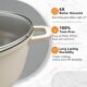 71MY9bYrEcL._AC_SL1500_.jpg Royal Swiss Marmite induction - Poele induction avec Poignees amovibles - Ø 28 cm 10,5 litres - Casseroles a soupe avec couvercle