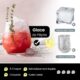 Machine à glaçon GOPLUS 27 kg/24h inox auto-nettoyage