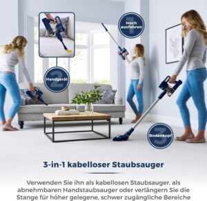 Aspirateur balai sans fil Tower VL35 - HEPA, anti-emmêlement