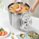 Marmite inox 70L Begoniape induction Ø45 poignées couvercle