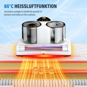 Aspirateur anti-acariens RWSRW 16 kPa matelas punaises 99,9%
