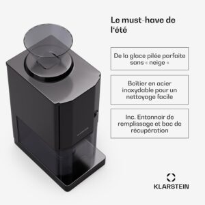 Machine à glaçons Klarstein inox 15 kg/h, 3,5 L