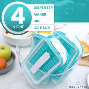 Bac à glaçons ICEBREAKER POP 2.0 hygiénique en silicone