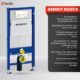 Geberit Duofix + siège Versoni blanc sans bride softclose