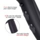 Basuwell Seche Cheveux Professionnel 2100W, Salon Seche-Cheveux avec Diffuseur,Peigne et Buse, Puissant AC Moteur (Noir)