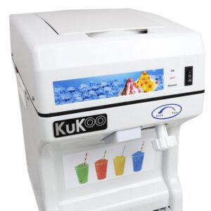 Machine à granité KUKOO 250W, broyeur à glace 120 kg/h