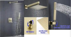 imiiHO 050 Wall shower 2 functions (2 functions)