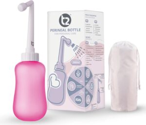 Bouteille périnéale post-partu Bouteille périnéale post-partum – Bidet 360ml, embout 60°