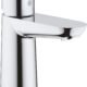 GROHE BauEdge Robinet de salle de bain - batterie de lavabo monocommande, taille S avec cartouche en ceramique chrome 233300