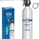 FIRSTINFO A1638 Pulverisateur Rechargeable en Aluminium Epais 620 ml Pression Max 140 psi Aerosol Reutilisable a Air Comprime