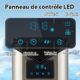 Machine à glaçons Nugget RELAX4LIFE 27 kg/24h inox