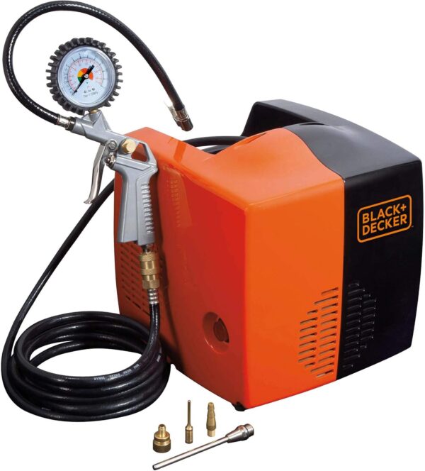 BLACKDECKER Portable compressor, Black, BD 195 CUBO