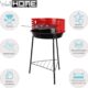 71QFb0jARzL._AC_SL1500_.jpg Barbecue 3 pieds Well Home noir - grille chromée 32x33x55 cm