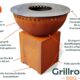 71QM5qhyEFL._AC_SL1500_.jpg Barbecue à plaque de cuisson Grillrost.com - Made in Germany