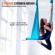 Hamac de yoga aérien VEVOR - kit, charge 1000 kg, 5x2,8 m