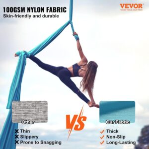 Hamac de yoga aérien VEVOR - kit, charge 1000 kg, 5x2,8 m