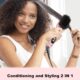 71QmIVv6kbL._AC_SL1500_.jpg LANDOT Brosse Lissante Chauffante Ionique: 2 en 1 Lisseur Brosse a Cheveux Electrique - Lisse Demele Antistatique 120-230 Fer a lis