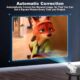 Mini projecteur 4K portable WiFi 6 Android 11 1080p