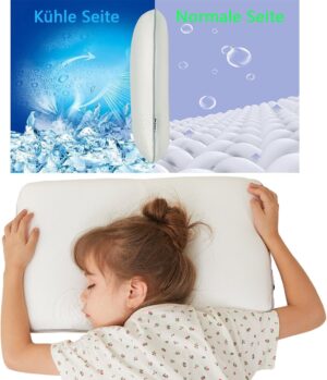 Coussin enfant SIKAINI - mousse à mémoire de forme