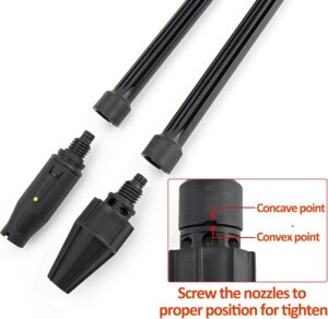 Pistolet haute pression lance rotative compatible Lavor Vax S
