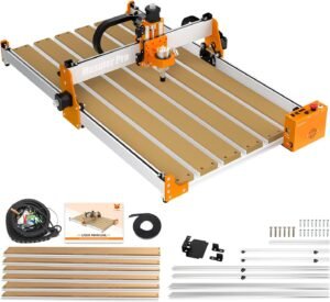 FoxAlien Masuter Pro Kit d'extension 4080 avec Spoilboard hybride ameliore pour CNC fraiseuse Masuter Pro Working Area Extend (15.75