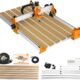 FoxAlien Masuter Pro Kit d'extension 4080 avec Spoilboard hybride ameliore pour CNC fraiseuse Masuter Pro Working Area Extend (15.75