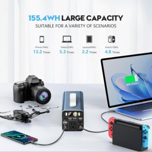71S1cncem-L._AC_SL1500_.jpg Powdeom Portable Electric Station, LiFeP04 Battery, 614Wh Fast Charge in 1 Hour, AC Outputs, 500W Input, Solar Generator for Outdoor