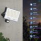ANNIFUNLY Projecteur LED Exterieur avec Detecteur, 100W 10000LM Spot LED Exterieur Avec Detecteur IP67 Etanche Projecteur Exterieur