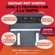 71SEPVMnoaL._AC_SL1500_.jpg Instant Pot - Vortex Dual Truffle Air Fryer - Large 8L Capacity, Family Size, 4L Double Basket, 8-in-1 - Dehydrates, Grill, Cook, Ro