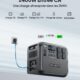 BLUETTI Portable Power Station AC200L, 2048Wh LiFePO4 Battery, Expandable to 8192Wh, 4 AC Outputs of 2400W (3600W Power Lifting), Pr