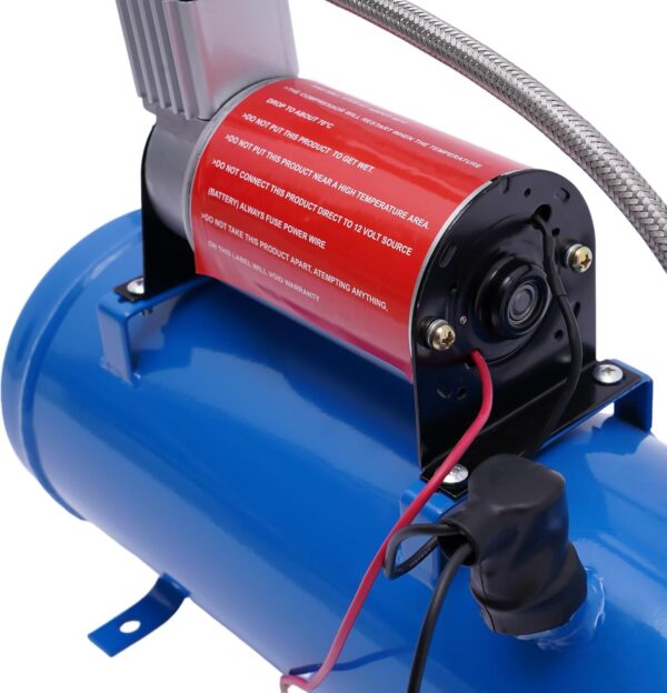 Air Compressor with 6L Tank,12V Electric Air Compressor Compact Air Compressor for Air Horn Kit