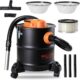 BACOENG Aspirateur a Cendre, Aspirateur Cendre 20L, Aspirateur a Cendres 1200W, Aspirateur Cendres Pellets avec Base Roulante, pour