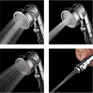 Roscid 3 Modes Douchette Lavabo Salle de Bain avec Tuyau Telescopique de 2m et Support, Ensemble Pommeau Douche pour Lavabo avec 3 V
