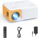 YOTON Mini Projector, Video Projector 1080P Full HD Supported, 200ANSI, 50 Zoom, 2025 Upgraded Portable Projector Compatible with H