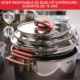 Tefal Batterie de cuisine 13 pieces, Faitouts couvercles, Ustensiles, Induction, Acier inoxydable 1810 haute qualite, Garantie 10