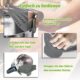 Eucteje Tamis de cuisine en silicone - Passoire a pates - Avec clip - Compatible avec Thermomix TM5 TM6 TM31 et pieces de rechange M