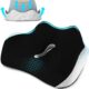 Bearrerp Coussin orthopedique en mousse a memoire de forme - Ergonomique - Favorise la circulation sanguine et soulage le coccyx - P