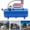 Air Compressor with 6L Tank,12V Electric Air Compressor Compact Air Compressor for Air Horn Kit