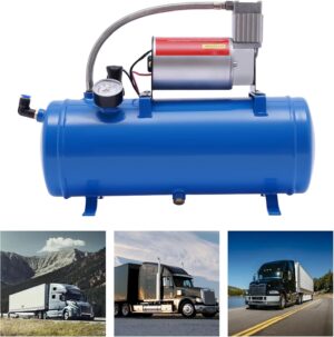 Compresseur d'air 12V 6L compact électrique pour klaxon